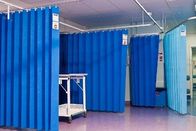 SMS Hospital Disposable Cubicle Curtains Anti Bacterial Flame Retardant