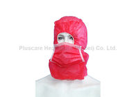 Protection Head Hood Disposable Surgical Caps With Mask Latex - Free